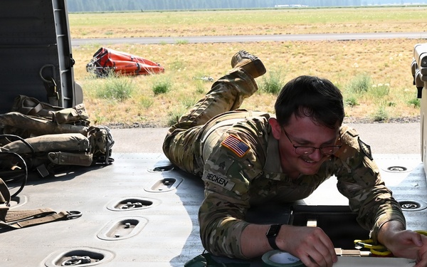 WA National Guard Supports Modrite Fire Operations