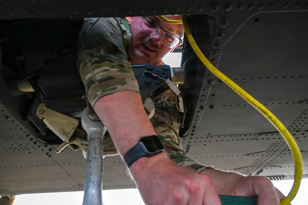 WA National Guard Supports Modrite Fire Operations
