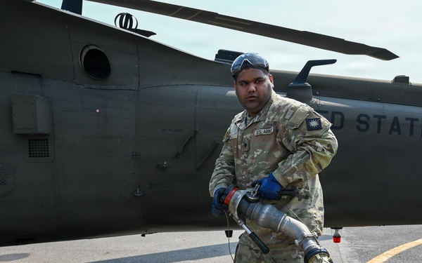WA National Guard Supports Modrite Fire Operations