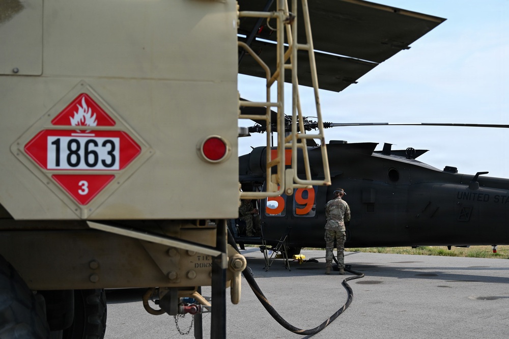 WA National Guard Supports Modrite Fire Operations