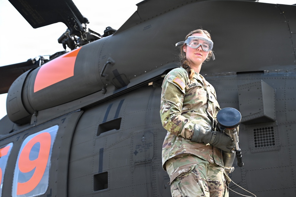 WA National Guard Supports Modrite Fire Operations