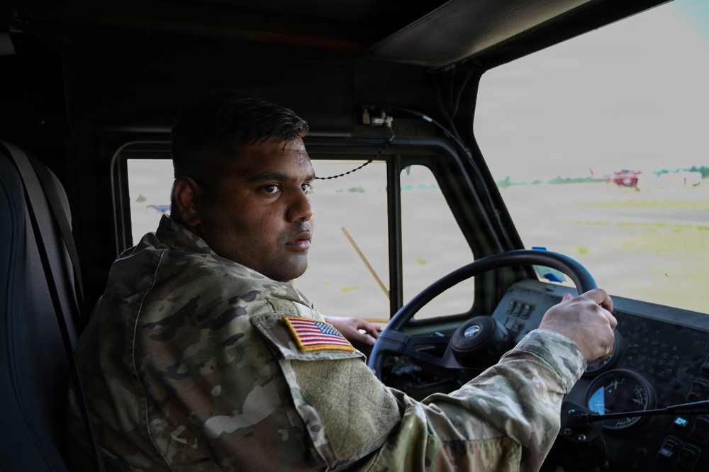 WA National Guard Supports Modrite Fire Operations