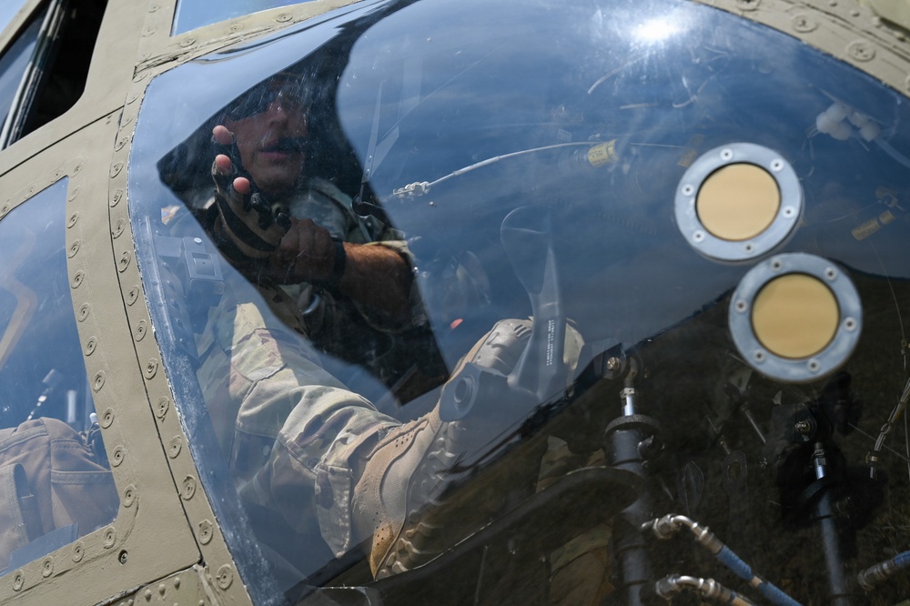 WA National Guard Supports Modrite Fire Operations