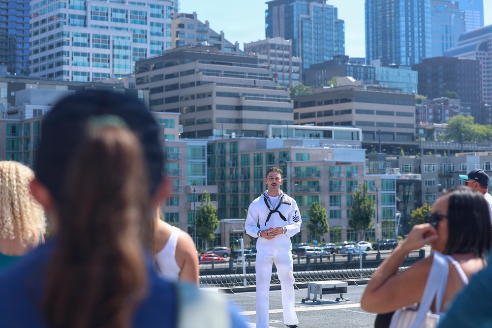 Ship Tours During Seattle Seafair Fleet Week