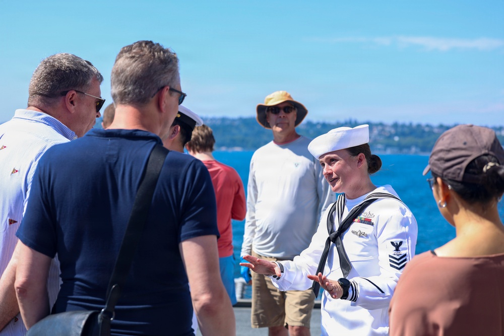 Ship Tours During Seattle Seafair Fleet Week