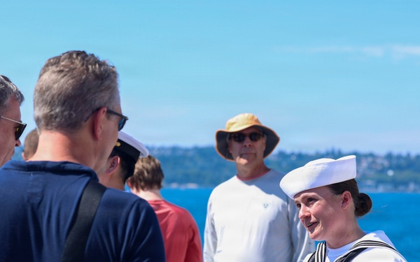 Ship Tours During Seattle Seafair Fleet Week