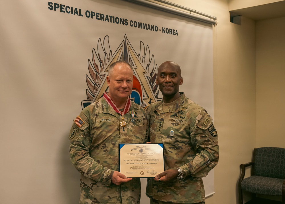 A job well done is never finished: Valas takes command of U.S.-ROK combined SOF mission