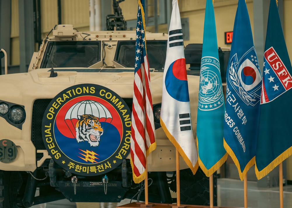 A job well done is never finished: Valas takes command of U.S.-ROK combined SOF mission