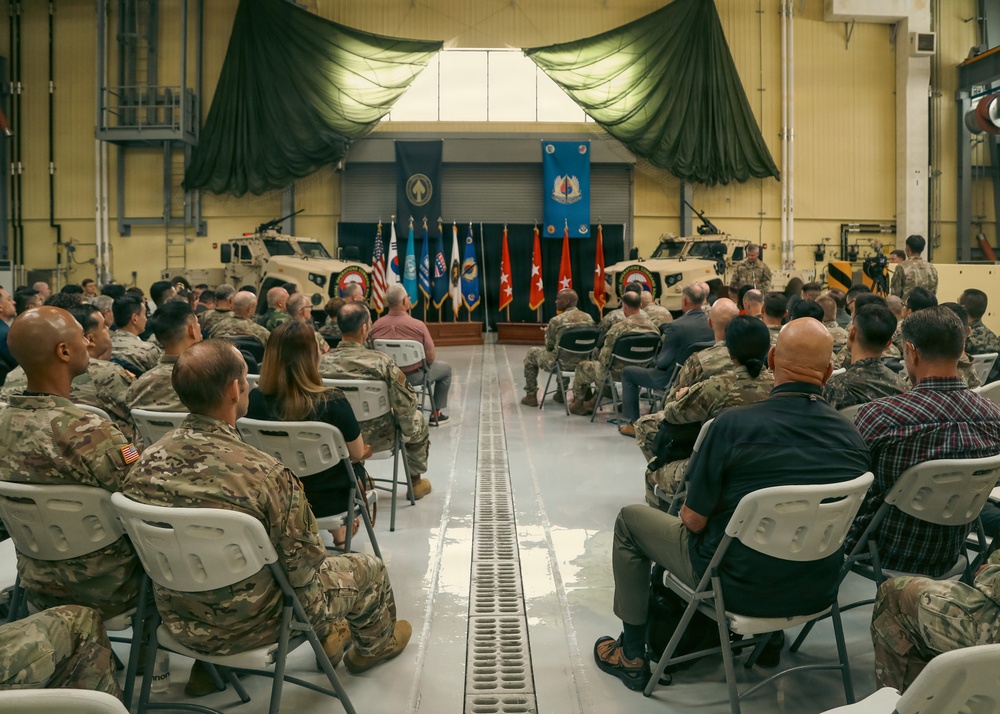 A job well done is never finished: Valas takes command of U.S.-ROK combined SOF mission