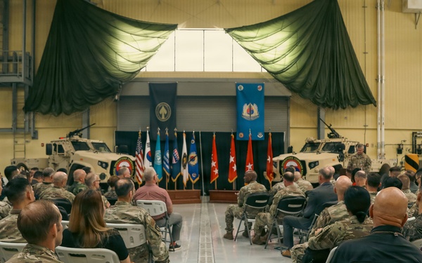 A job well done is never finished: Valas takes command of U.S.-ROK combined SOF mission