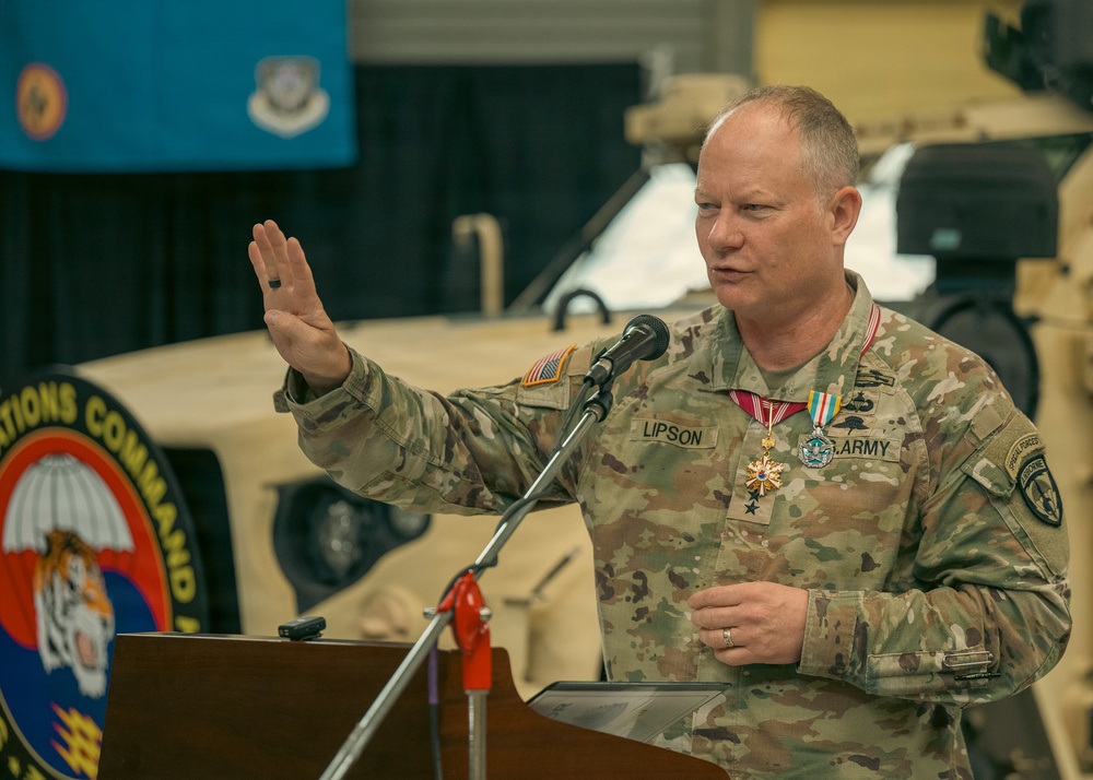 A job well done is never finished: Valas takes command of U.S.-ROK combined SOF mission