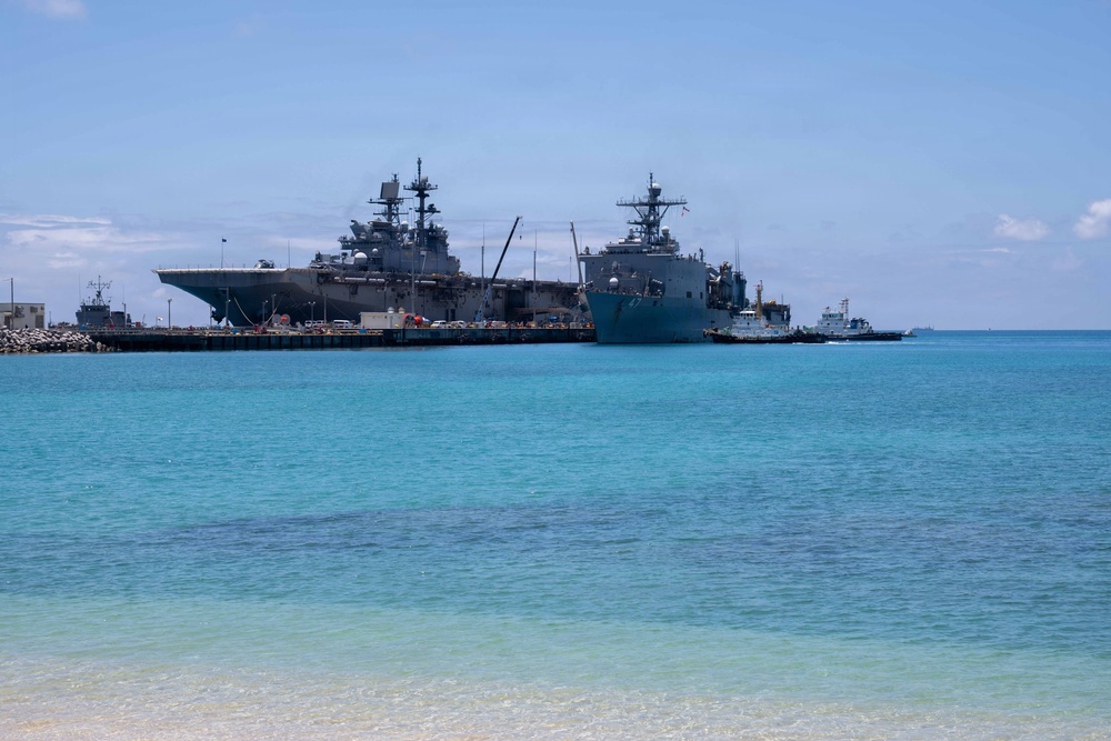 Tripoli ARG, 31st MEU return from U.S. 5th, 7th Fleet deployment