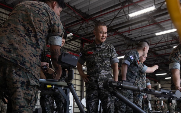 12th Marine Littoral Regiment Hosts Key Leader Engagement for Officials with the Republic of Korea Marine Corps