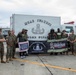 Atlanta Falcon members visit MCAS Iwakuni during a Salute the Troops tour hosted by the USO