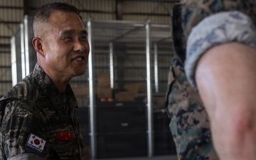12th Marine Littoral Regiment Hosts Key Leader Engagement for Officials with the Republic of Korea Marine Corps
