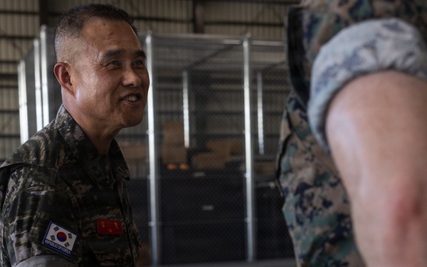 12th Marine Littoral Regiment Hosts Key Leader Engagement for Officials with the Republic of Korea Marine Corps