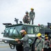 Atlanta Falcon members visit MCAS Iwakuni during a Salute the Troops tour hosted by the USO