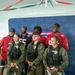 Atlanta Falcon members visit MCAS Iwakuni during a Salute the Troops tour hosted by the USO