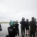 Atlanta Falcon members visit MCAS Iwakuni during a Salute the Troops tour hosted by the USO