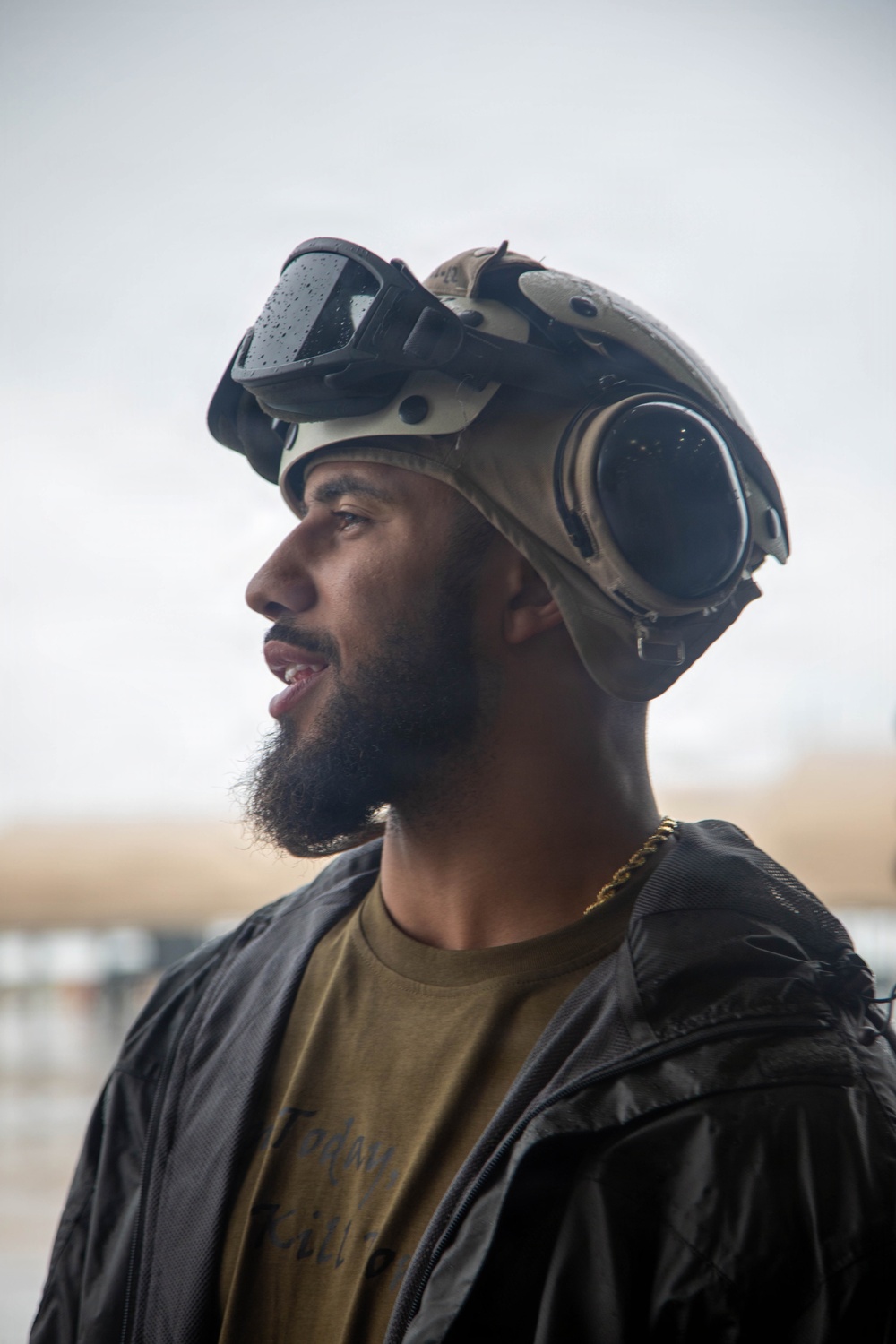 Atlanta Falcon members visit MCAS Iwakuni during a Salute the Troops tour hosted by the USO