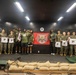 Atlanta Falcon members visit MCAS Iwakuni during a Salute the Troops tour hosted by the USO