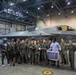 Atlanta Falcon members visit MCAS Iwakuni during a Salute the Troops tour hosted by the USO