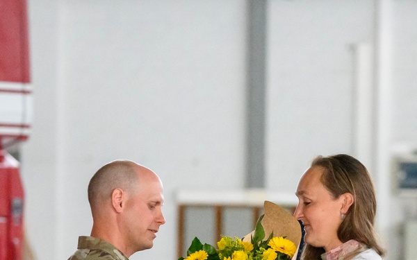 424th ABS Retirement Ceremony of 1st Sgt. Clevinger
