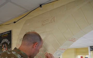 424th ABS Retirement Ceremony of 1st Sgt. Clevinger