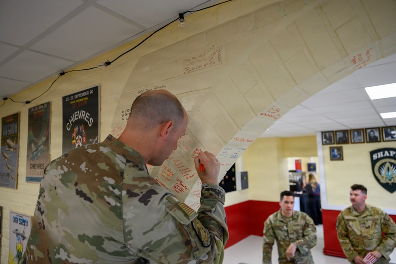 424th ABS Retirement Ceremony of 1st Sgt. Clevinger