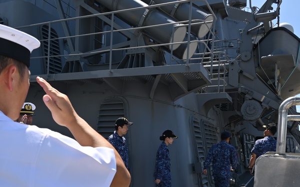 JS Kongo visits Pearl Harbor during RIMPAC 2026