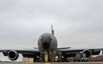 100 ARW KC-135 Stratotanker training