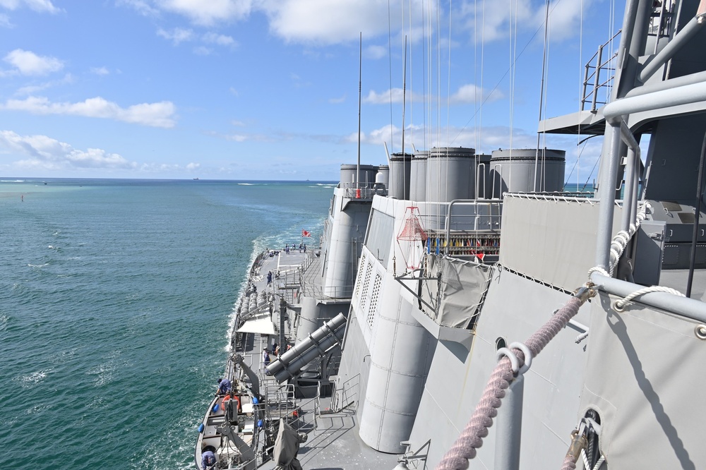 JS Kongo visits Pearl Harbor during RIMPAC 2026