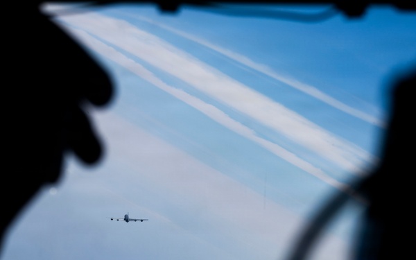 100 ARW KC-135 Stratotanker training