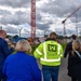 Deputy Assistant Secretary of the Army for Procurement Kim Buehler during a site visit