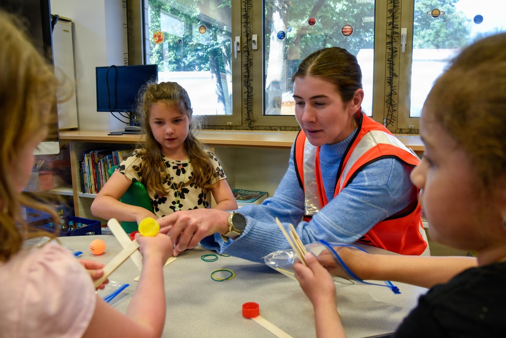 STEM presentation at Aukamm Elementary School