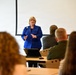 Deputy Assistant Secretary of the Army for Procurement Kim Buehler addresses members of the U.S. Army Corps of Engineers