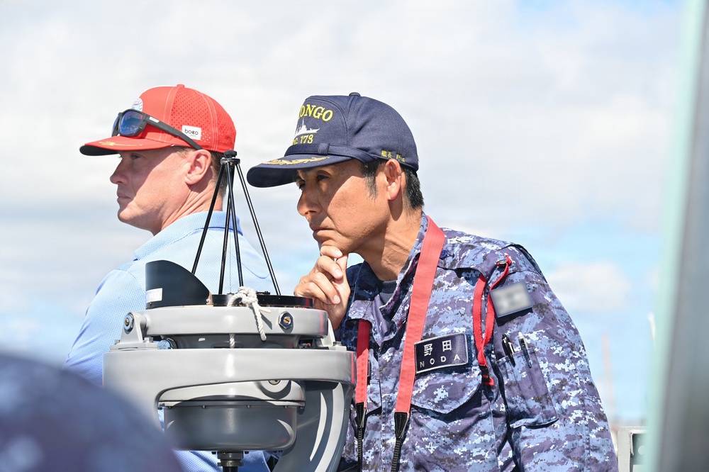 JS Kongo visits Pearl Harbor during RIMPAC 2026