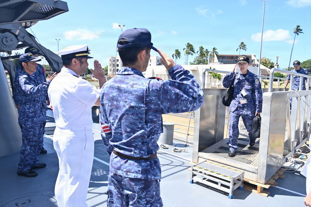 JS Kongo visits Pearl Harbor during RIMPAC 2026