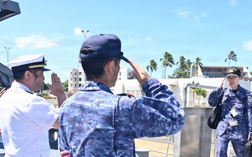 JS Kongo visits Pearl Harbor during RIMPAC 2026