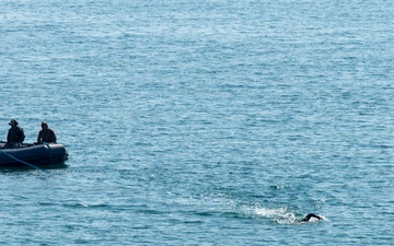 U.S. Navy EODMU8 and Royal Navy Diving  Strengthen Allied Interoperability During Floating Mine Response Training at Sea Breeze 2026