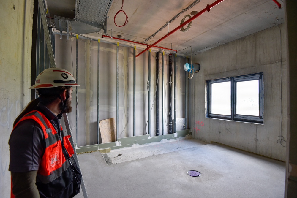 new Army Lodge being built on Smith Barracks