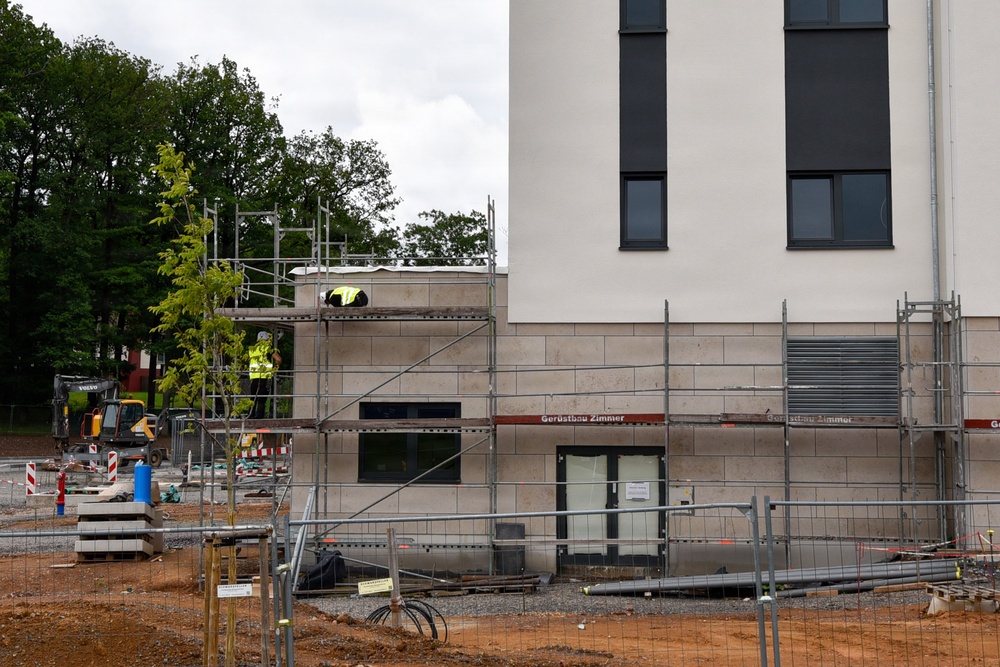 new Army Lodge being built on Smith Barracks