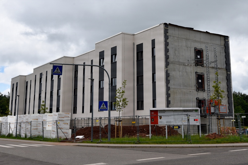 new Army Lodge being built on Smith Barracks