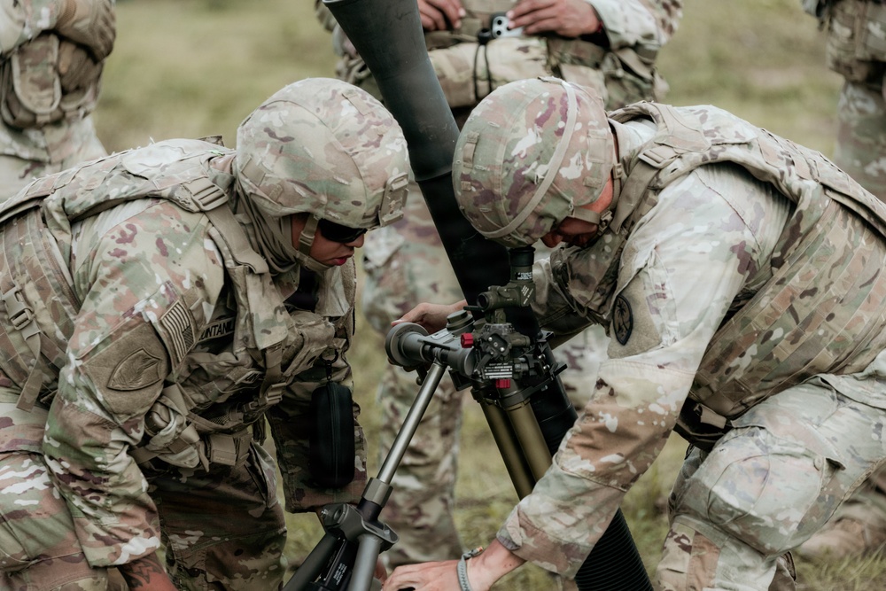 Mortar Crews Dominate the Indo-Pacific Dirt