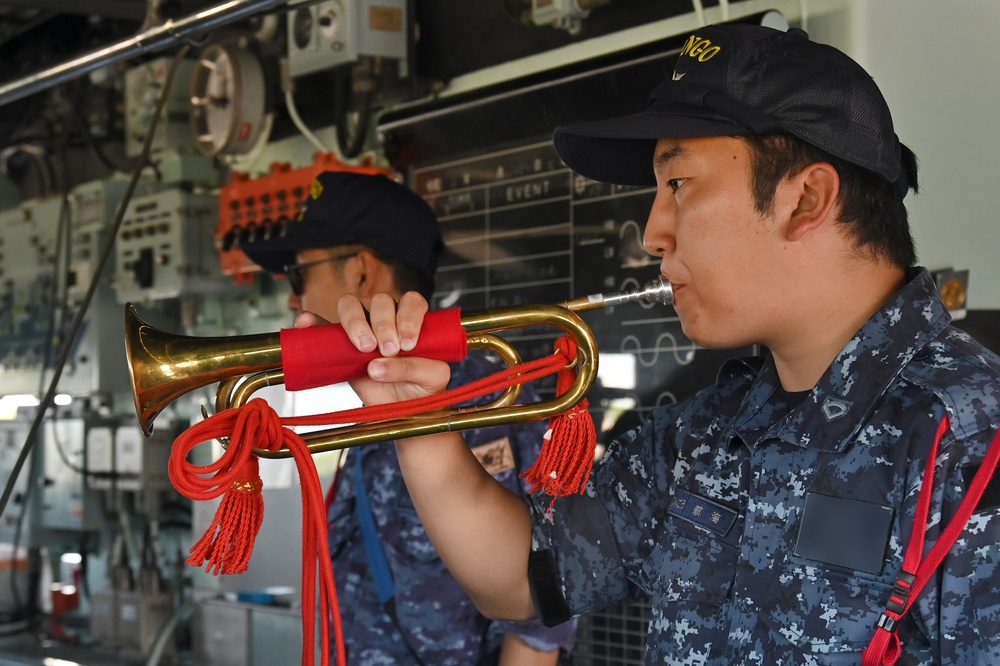 JS Kongo visits Pearl Harbor during RIMPAC 2026