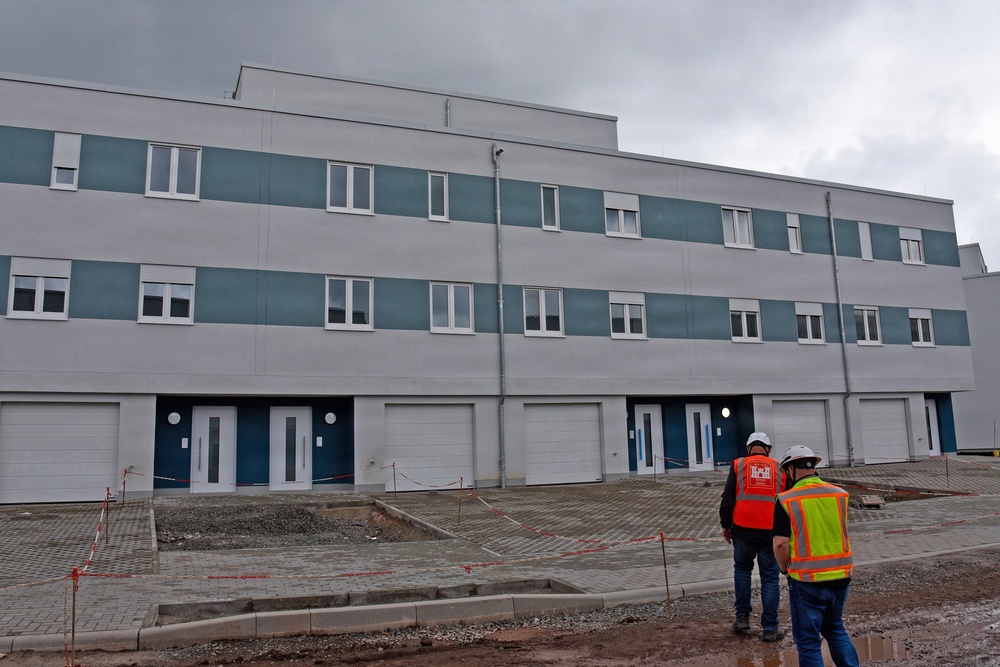 Army Family Housing construction in the Wetzel Housing Area