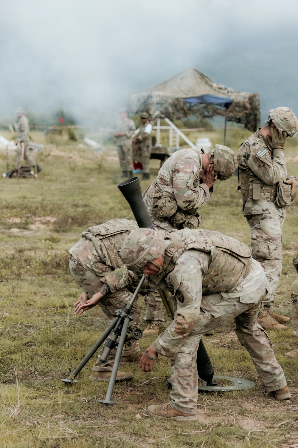 Mortar Crews Dominate the Indo-Pacific Dirt