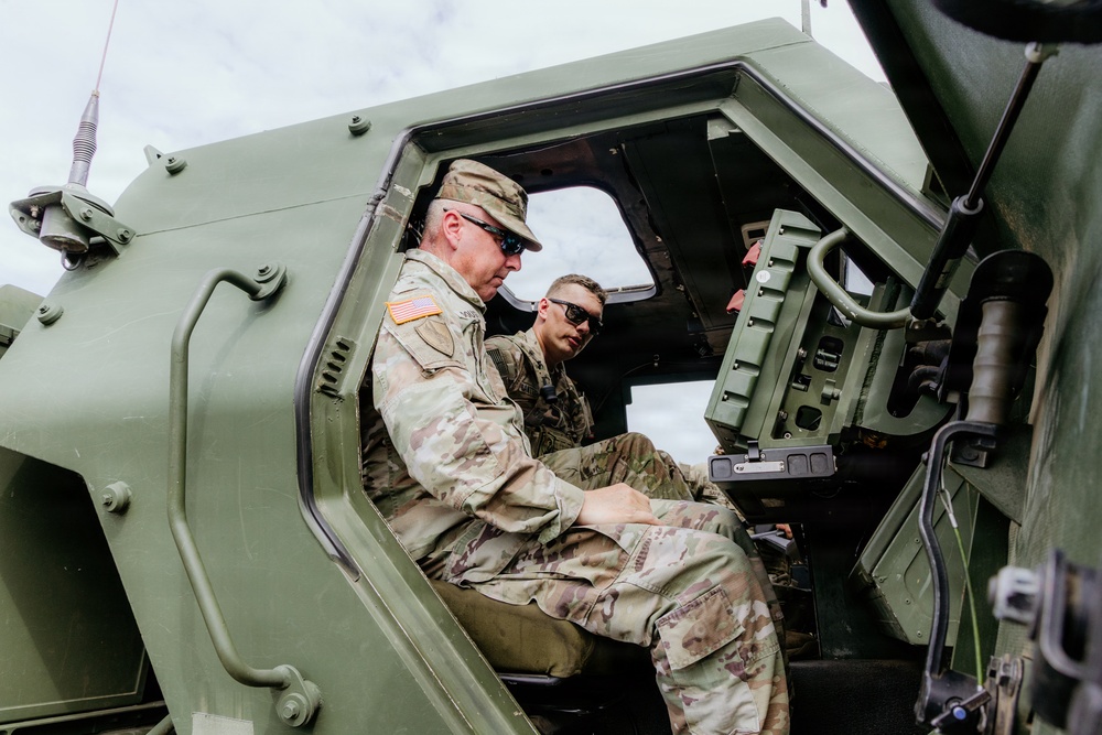 Command Team Gets Firsthand Look at HIMARS Might During Keris Strike 2026