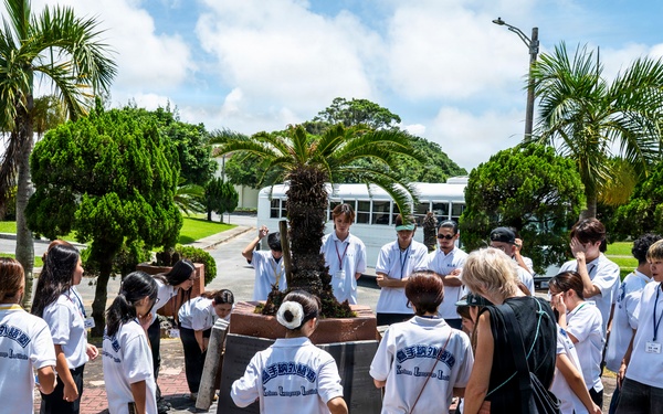 Kadena Language Institute tours Kadena Air Base