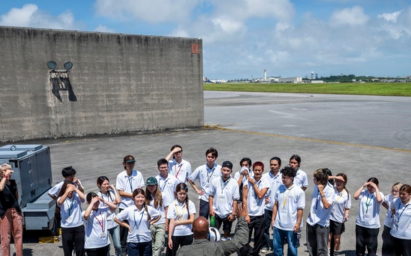 Kadena Language Institute tours Kadena Air Base